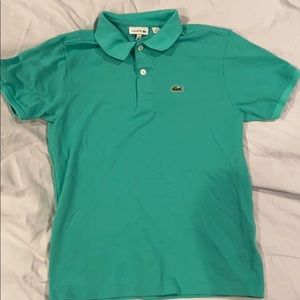 Boys size 12 Lacoste shirt
